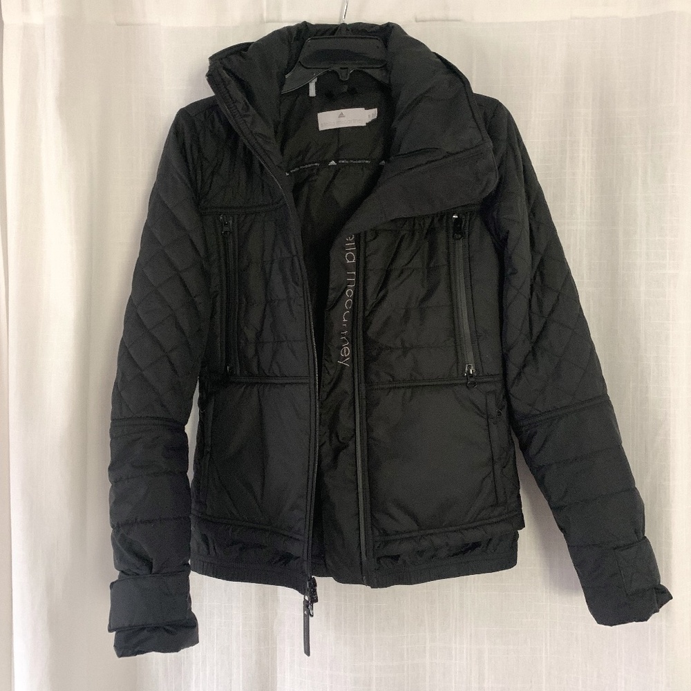 Adidas by Stella McCartney climastorm black jacket